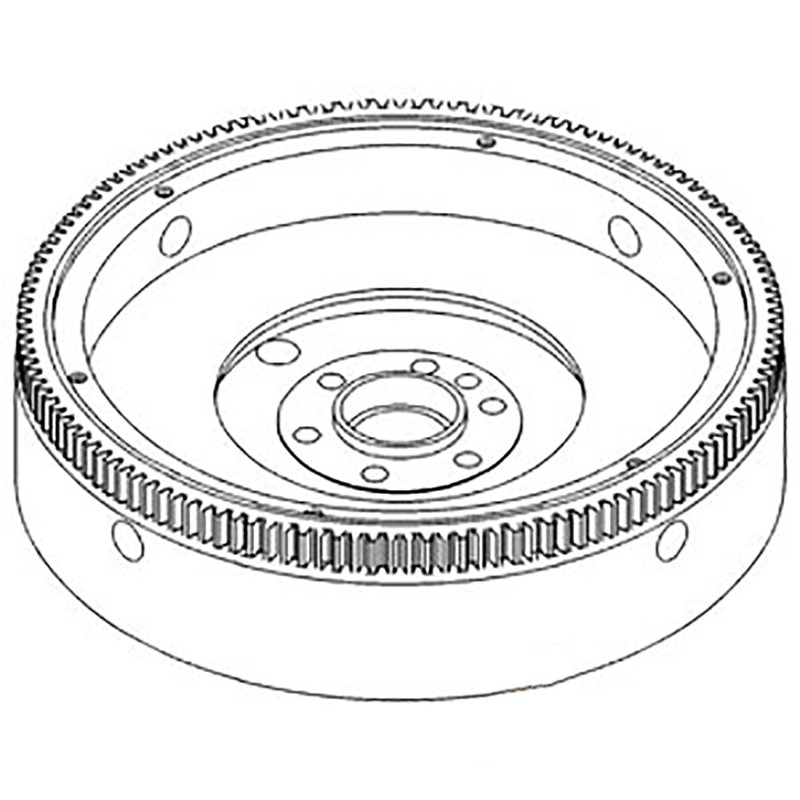 396420R91 Flywheel w/ 133 Teeth Ring Fits Case-IH Tractor Models 656 666 686