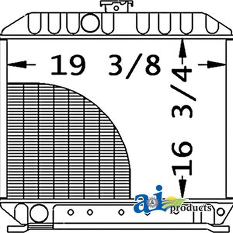 A-17365-72060 Radiator
