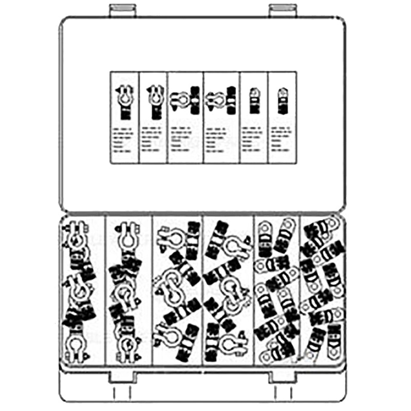 26A9320 New Universal Battery 2/0 Ga Terminal Assortment fits Several Models