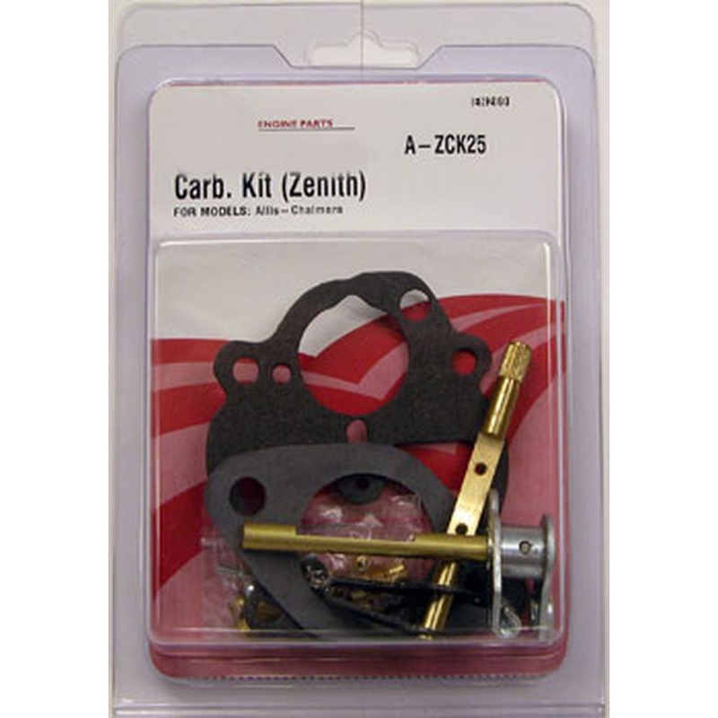 ZCK25 Carburetor Kit Fits Allis Chalmers AC Tractor Models WC WF
