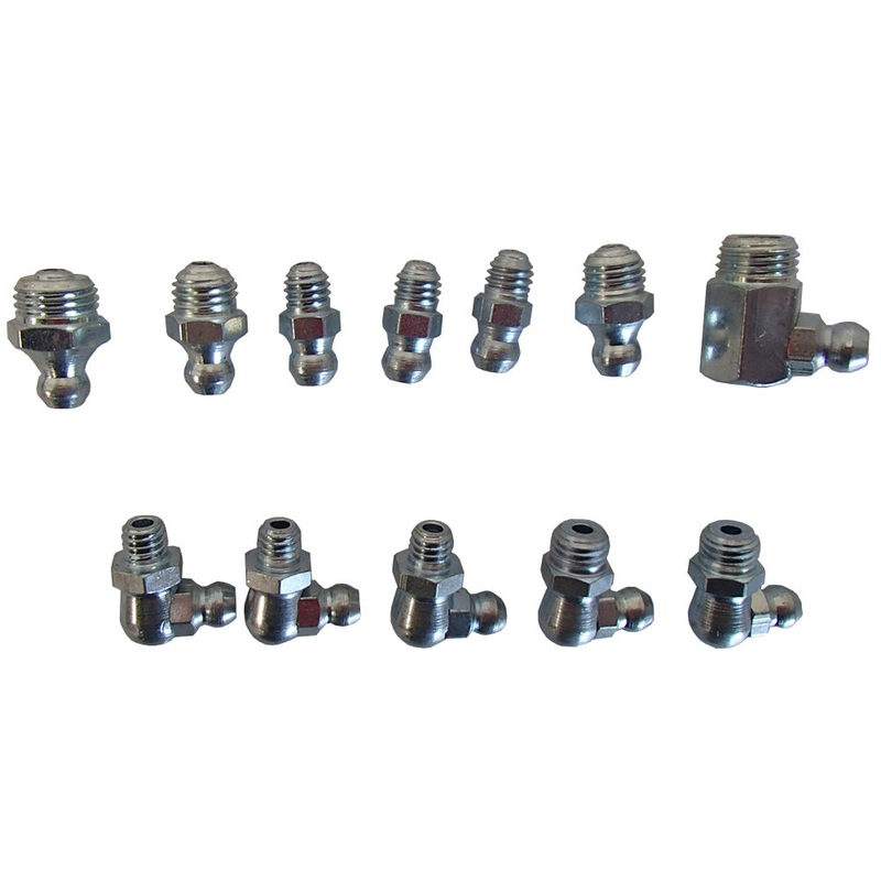 Metric Grease Fitting Assortment Fits A-MGFA1, 5A1712, RMGF12
