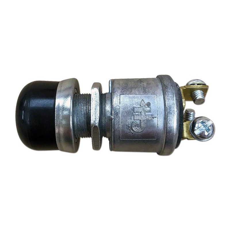 ABC2935 OEM 3 Terminal Push Button Starter Switch Rubber Cap Fits John Deere