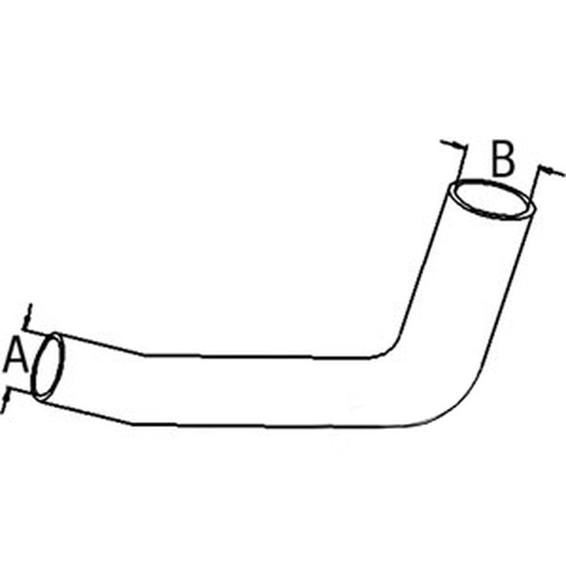 R109502 New Upper Radiator Hose Fits John Deere Tractor 4560 4755 4760 4955 4960