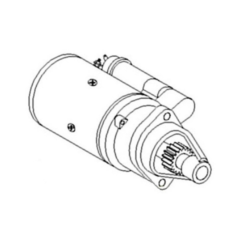 AM1G772-63012 Starter, 12 Volt, Fits Mitsubishi
