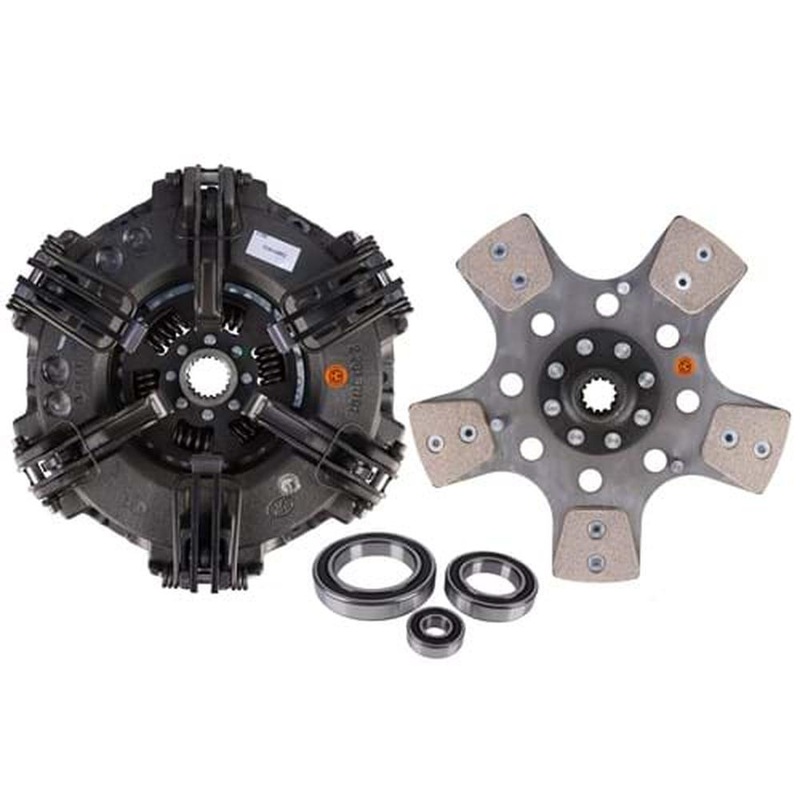 R72534NU2 KIT New 11" Dual Stage Clutch Kit, w/ Bearings - Fits John Deere