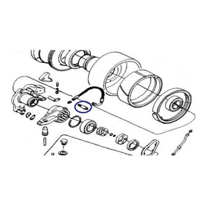 406091 Fitting for Gearmatic 19 & Cargo 28 Winch
