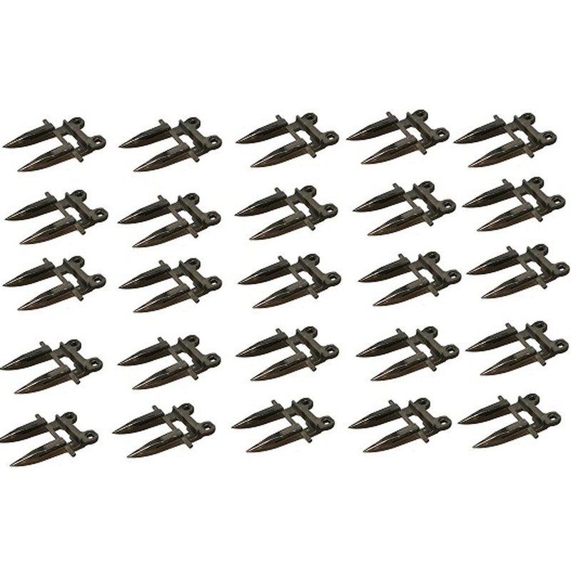 700716292 Pack of 25 Forged Guards Fits Case IH Mower Conditioner Models