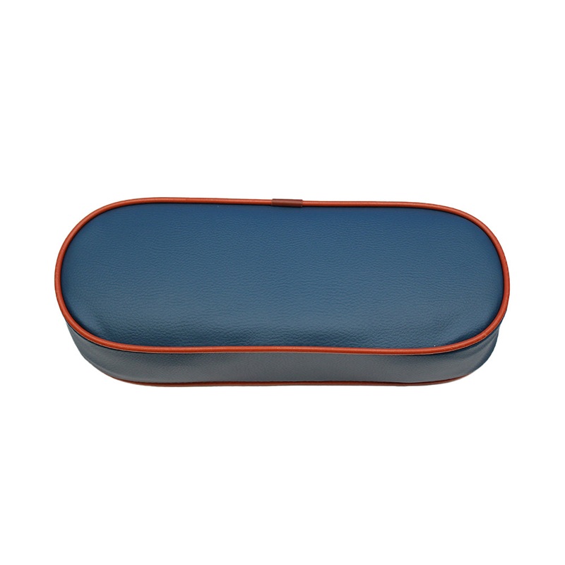 ARK129F Seat Cushion Set Blue w/ Orange Trim Fits Ford Dexta Major