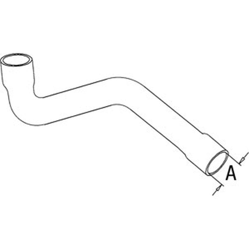 C5NN8286D 4200 1.75" I.D. Tractor Lower Radiator Hose Fits Ford/NewHolland