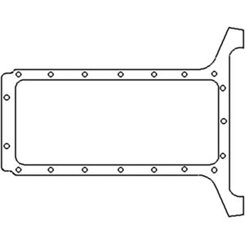 0176A602 Oil Pan Gasket Fits Massey Ferguson MF165 MF65 Continental Gas Tractor