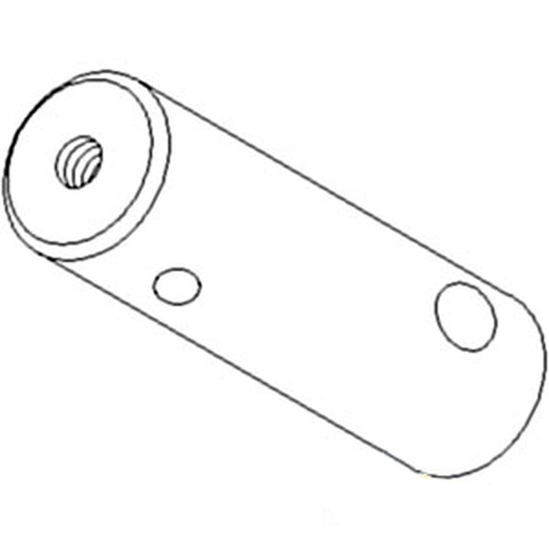 1259512C2 New HD Square Axle Rear Pivot Pin Fits Case-IH Tractor Models