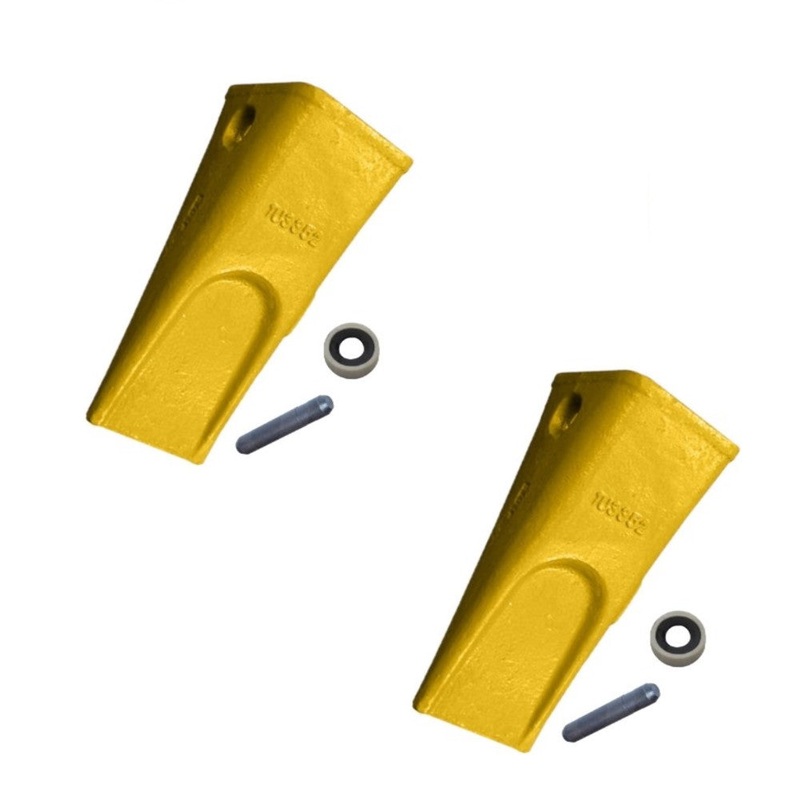 2-Pack Tooth Pin & Retainer Fits Caterpillar 215B 224B 225 E240 EL240