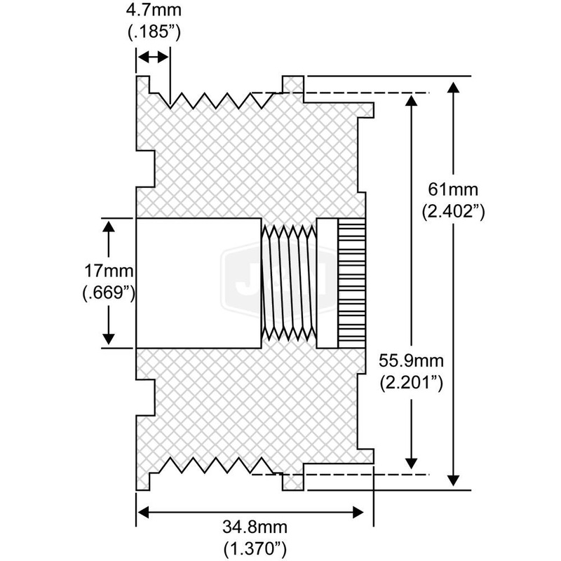 205-40000-JN J&N Electrical Products Pulley