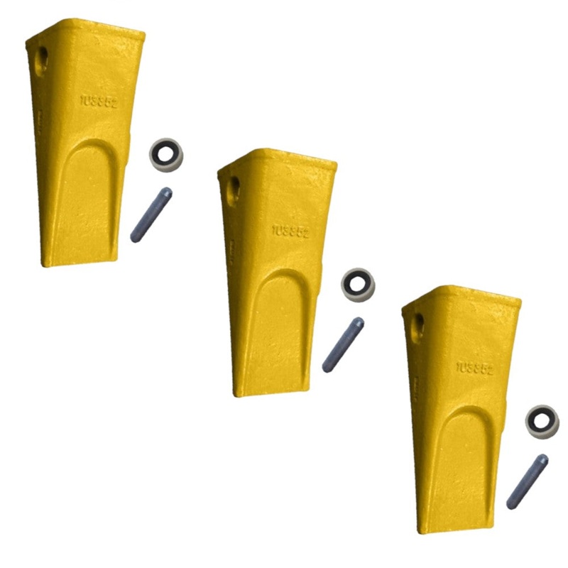 (3) Tooth Pin & Retainer Fits Caterpillar 215B 224B 225 225B 229 E240 EL240