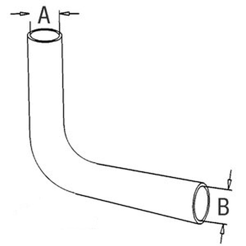 1860374M1 Lower Radiator Hose Fits Massey Ferguson Models