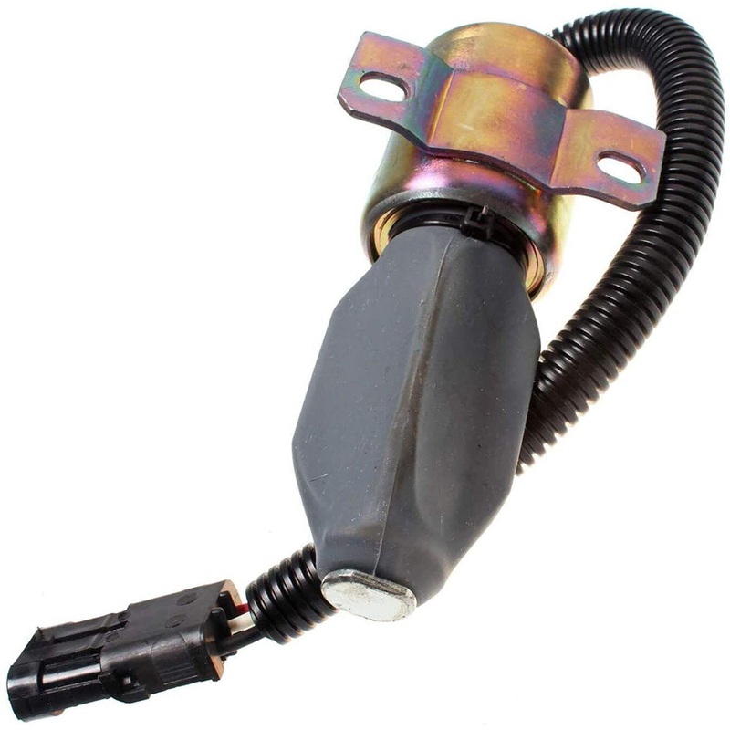 332/J5060 Stop Solenoid Fits JCB Excavator Models: 220, JS130, JS160, JS180++