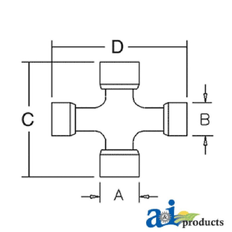 A-201-8261 Cross & Bearing Kit (Extended Lube)