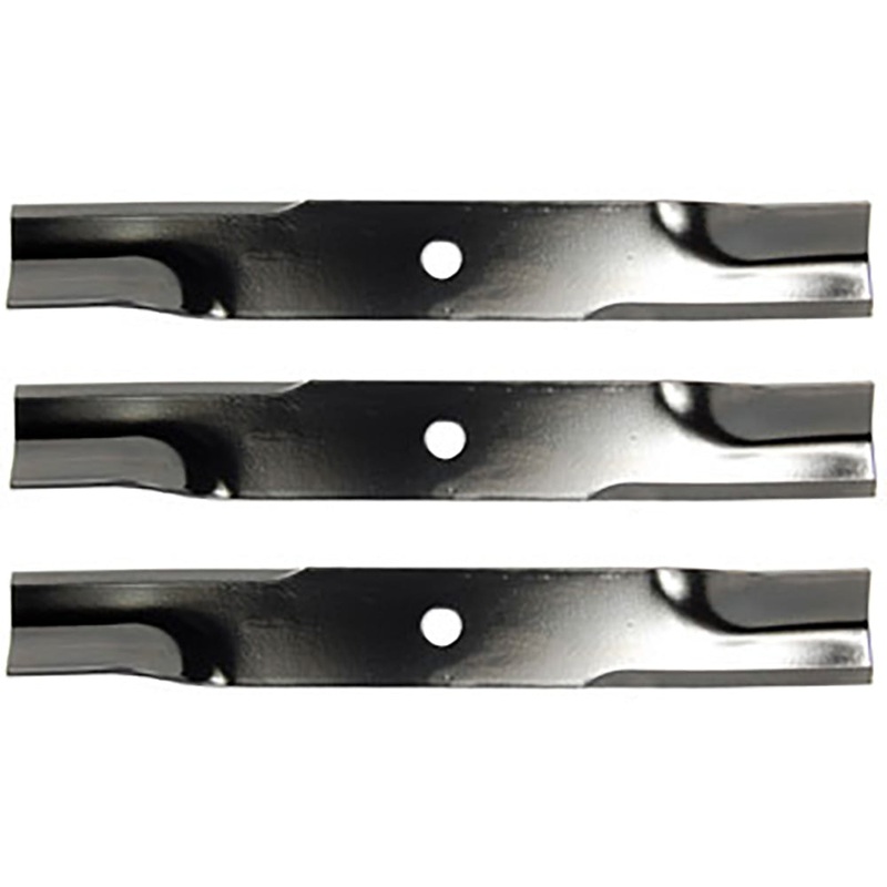 Set of (3) Lawn Mower Blades 1010168 Fits MTD/Fits Cub Cadet/White 50" 01010168