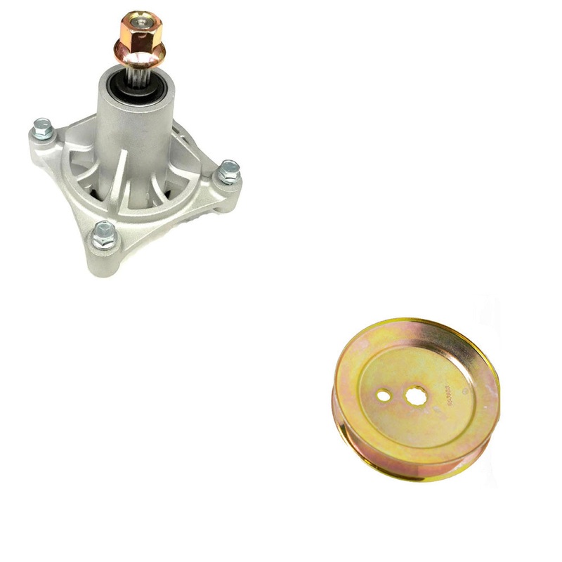 Spindle & Pulley Kit 604214 603988 Fits Hustler Raptor 52" Decks