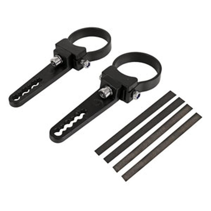 2 PK Bar Clamp W/ Slot Fixing 2" For Roll Bar Roof LED Light Bar