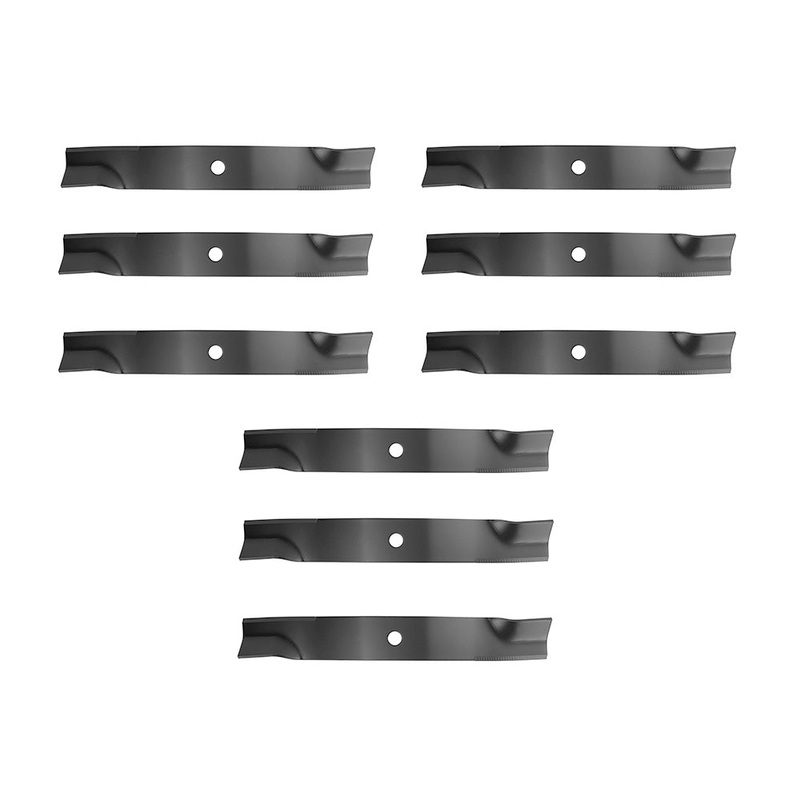 9 Mower Blades Fits John Deere 737 757 777 797 60" Decks M131958