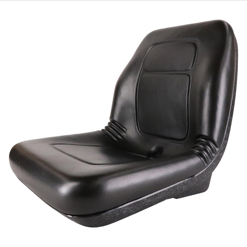 High Back Seat, Black Vinyl