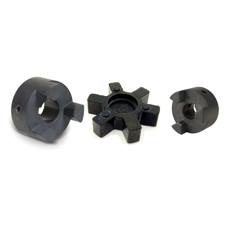 Replacement L100 L-Jaw Coupler Set 5/8" & 1 3/8" Couplers & Rubber Insert