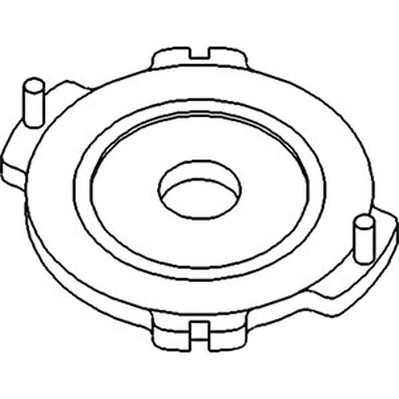 537120R1 New LH Primary Brake Plate Stop Fits Case-IH Tractor Models 1466 1468