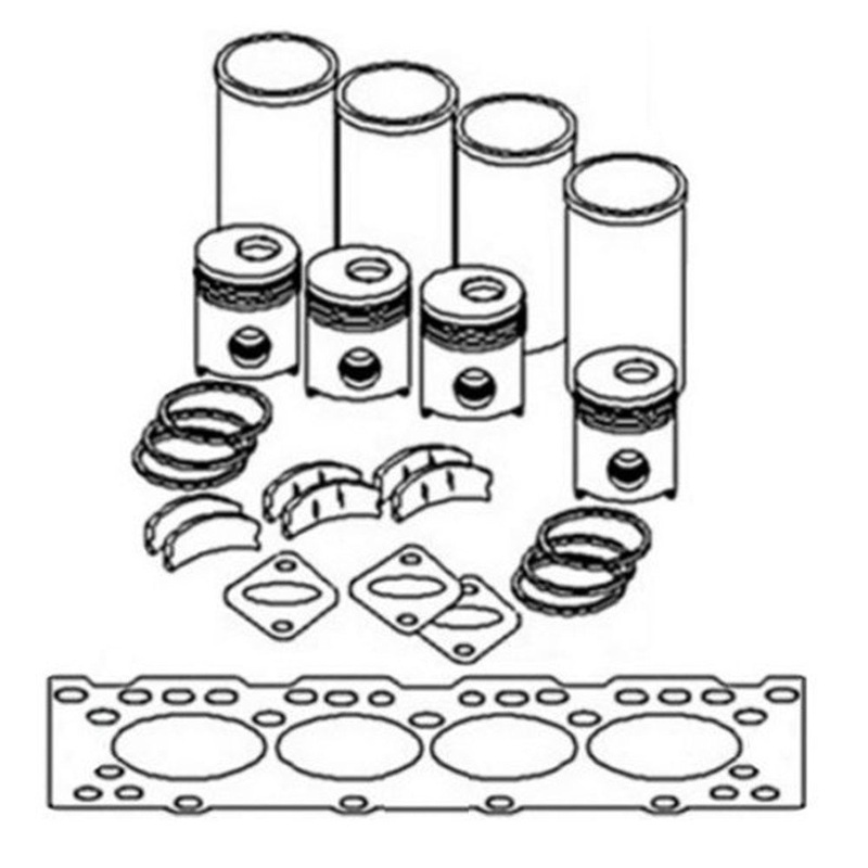OK311 Major Engine Overhaul Kit made for Perkins Fits Massey 360 355 RP977171