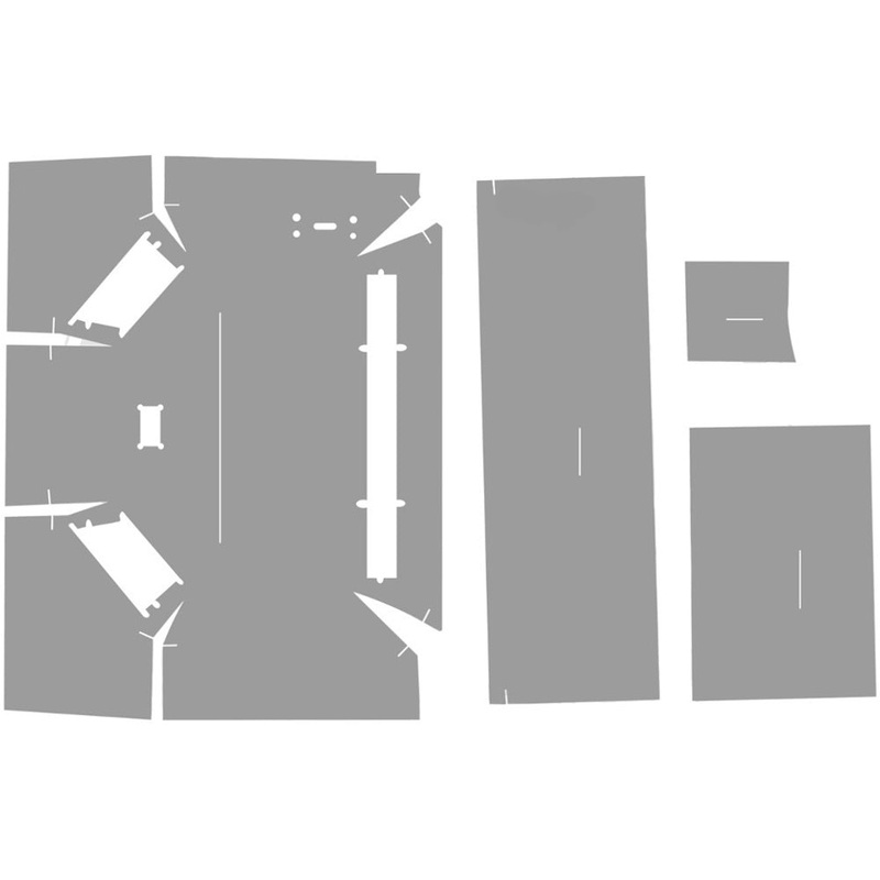 CA1600 New Cab Foam Kit Fits Case 1620 1640 1660 1680 1688 1800 1822 1844 2022 +
