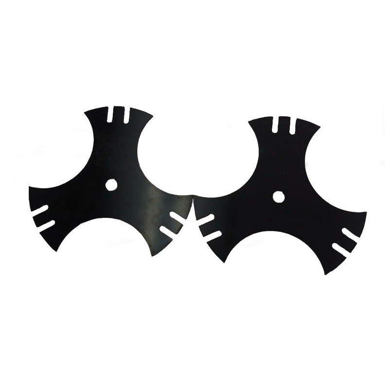 (Set of 2) New Tri-Point Edger Blade 9"x9" 781-0748 781-0748-0637