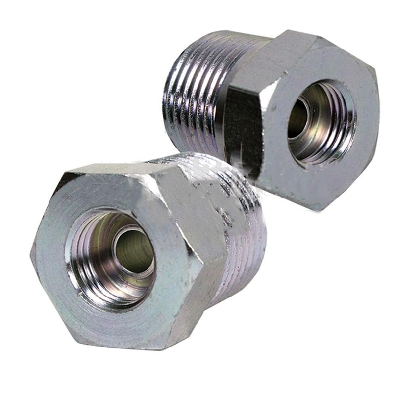 Z80200 Oil Cooler Adapter - 1/2 Npt x 5/16 Inverted Flare 2 Pk
