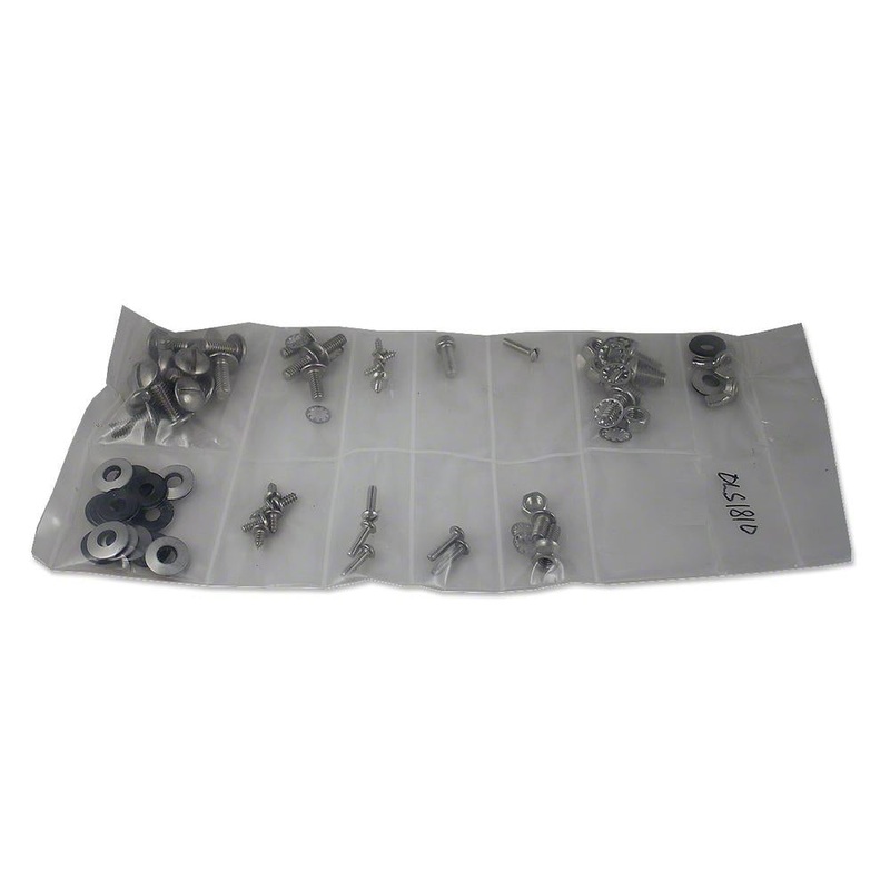 OLS1810 side panel and miscellaneous stainless steel Screw Kit Fits Oliver