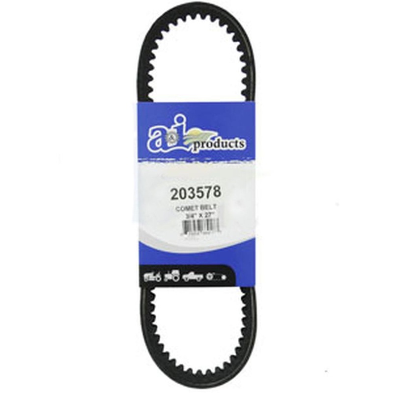 7/8" x 35.83" Go Kart Belt Fits Comet 40 Series 203787