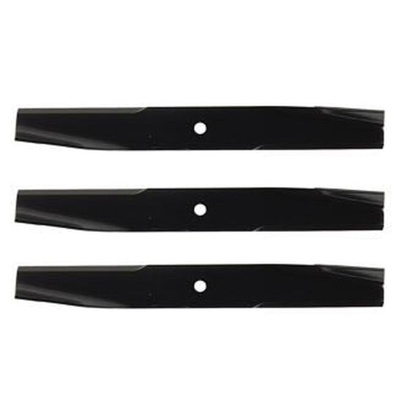 (3) Heavy-Duty Fits Hi-Lift Blades For Dixie Chopper Lawn Mower with 60 Deck 302