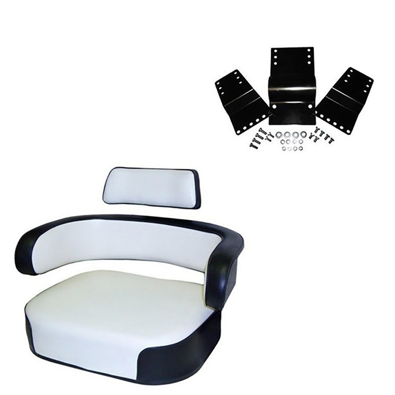 3 Pc. Seat Cushion Set with Hardware Fits IH 1026 1066 1206 1256 Fits FARMALL