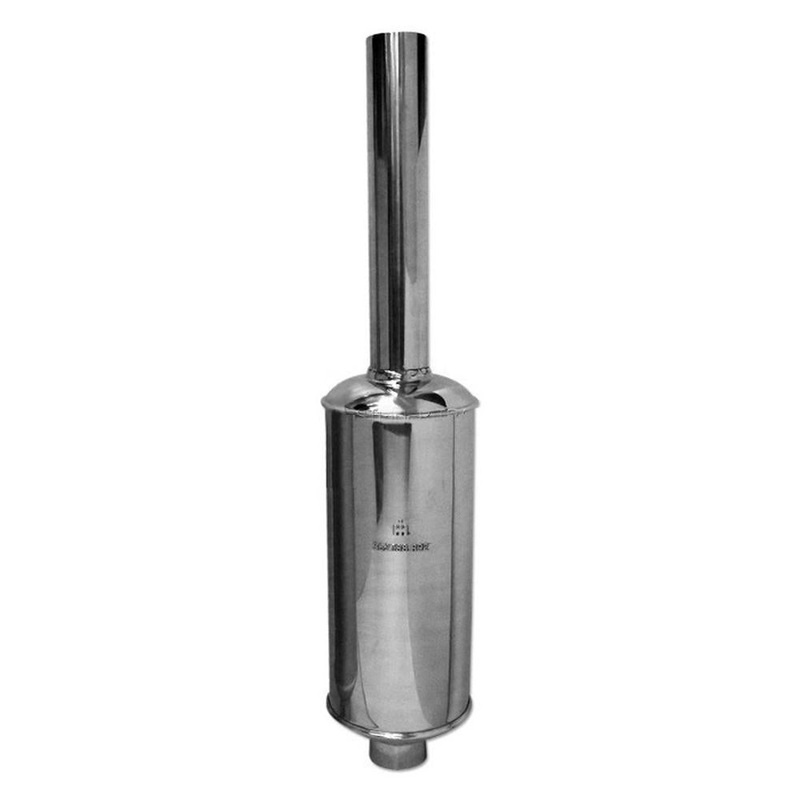 357288R92 Stainless Muffler Fits FARMALL Tractors M W6 40 50 400 450
