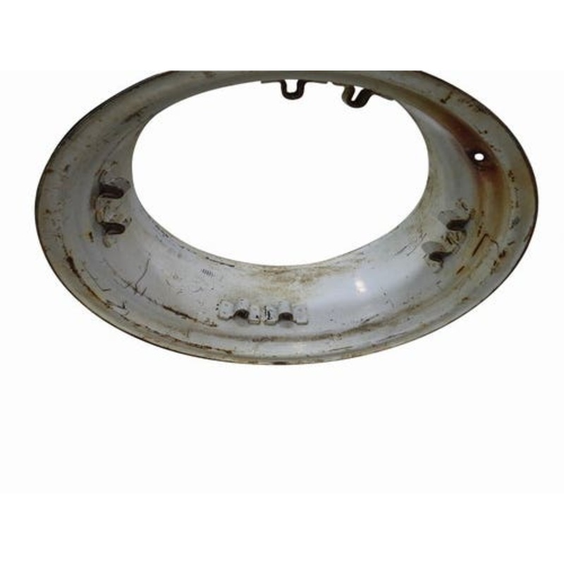 Used 15" X 28" 8 Loop Rear Rim fits New Holland TS110 82008774 fits Ford TW5 TW15 TW25 TW35 5610 5640 6610 6640 7740 7840 7910 8210 8240 8340 82008774