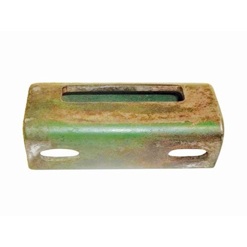 Used Center Sheild Latch Bracket fits John Deere 244 344 644 643 843 243 244 343 344 443 543 546 643 644 645 843 N1002067