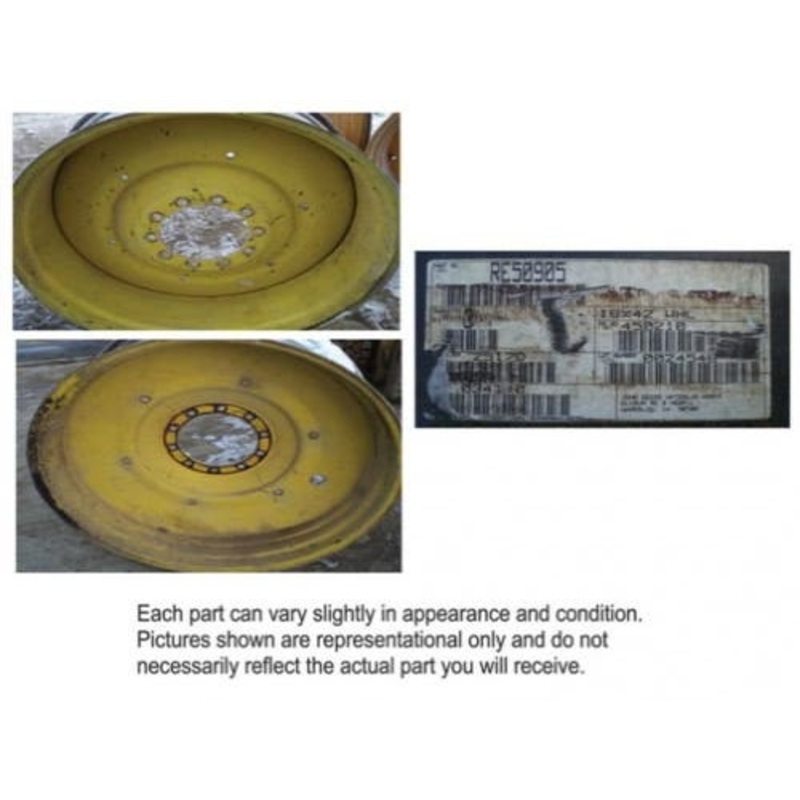 Used 18" X 42' 10 Bolt Rim fits John Deere 7600 7700 7710 7800 7810 9120 9220 9320 9420 9520 9620 7610 RE50905