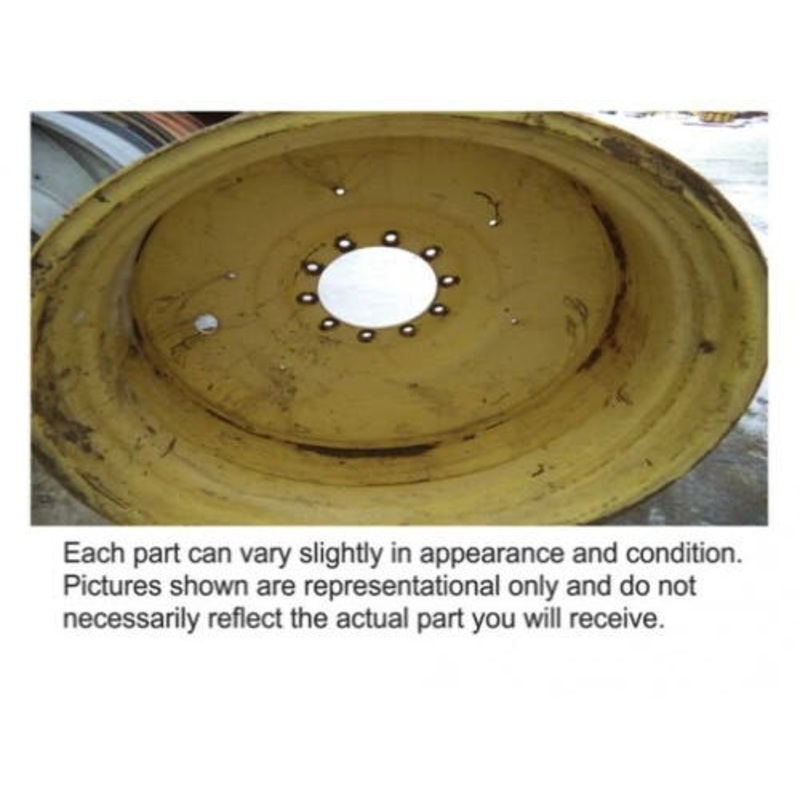 Used 20 " X 42" 10 Bolt Dual Rim fits John Deere 6210 7600 7700 8100 8110 8200 8210 8300 8310 8400 8410 8430 9100 9200 9300 9320 9400 9520 RE191205