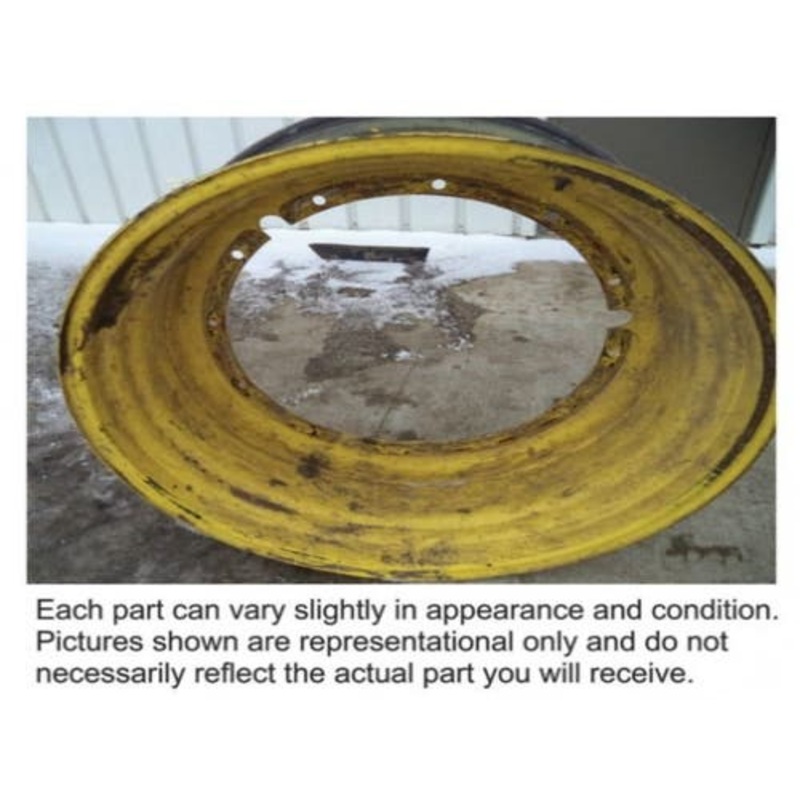 Used 20' X 42' 12 Bolt Plate Rim fits John Deere 7600 7700 7710 7800 7810 8100 8110 8200 8210 8300 8310 8400 8410 9100 9300 9320 9400 7610 RE175487