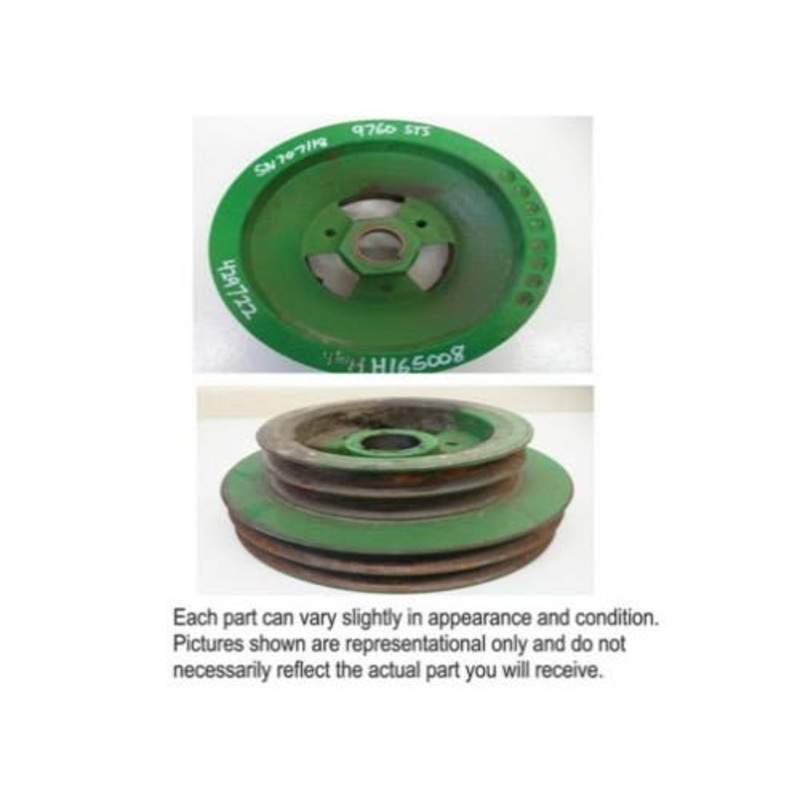 Used Accelerator Roll Drive Pulley fits John Deere 9650 STS 9750 STS 9660 STS 9760 STS 9860 STS 9560 STS H165008