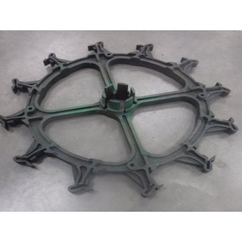 Used Cleaning Fan Wheel fits John Deere 9660 STS 9670 9760 STS 9770 9860 STS 9870 S660 S670 S680 S690 S650 H201773