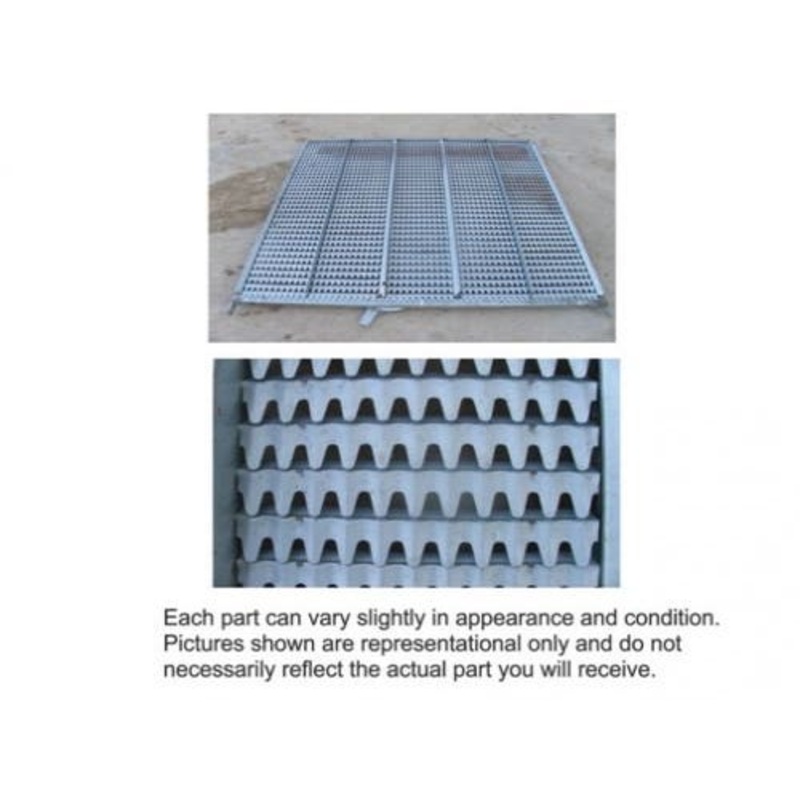 Used Closed Slat Lower Sieve fits Case IH 7010 7120 fits New Holland CR920 CR940 CR960 CR9040 CR9060 87109848