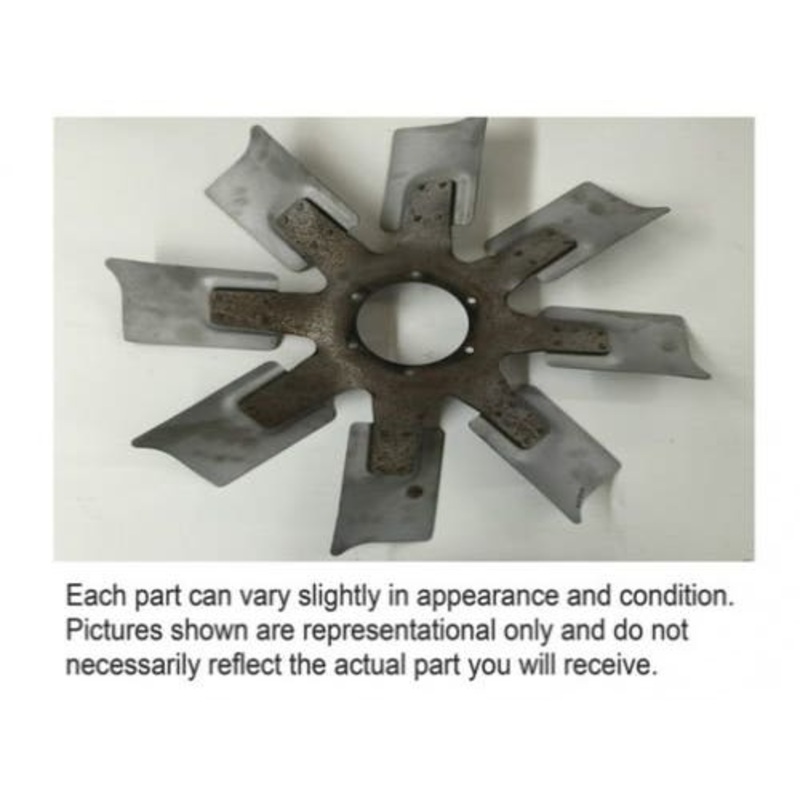 Used Cooling Fan - 8 Blade fits John Deere 4555 4560 4755 4760 4955 4960 9965 9970 RE50573 RE38931 AN275566