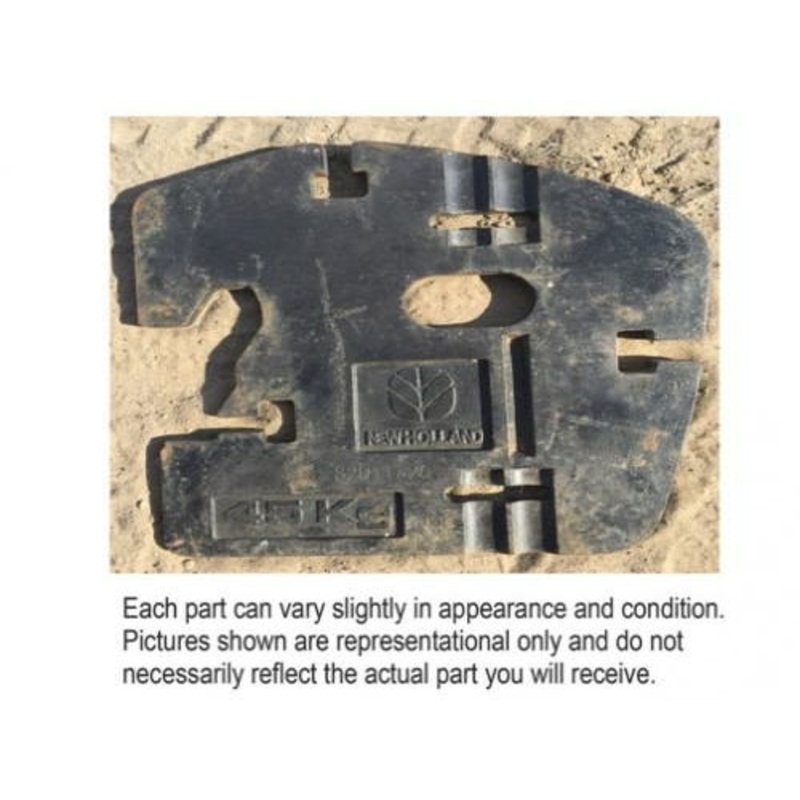 Used Suitcase Weight fits New Holland TL80 TL90 TM120 TM125 TM130 TM135 TM140 TM150 TM155 TM165 TM175 TM190 TS90 TS100 TS110 8160 8260 8560 87353832