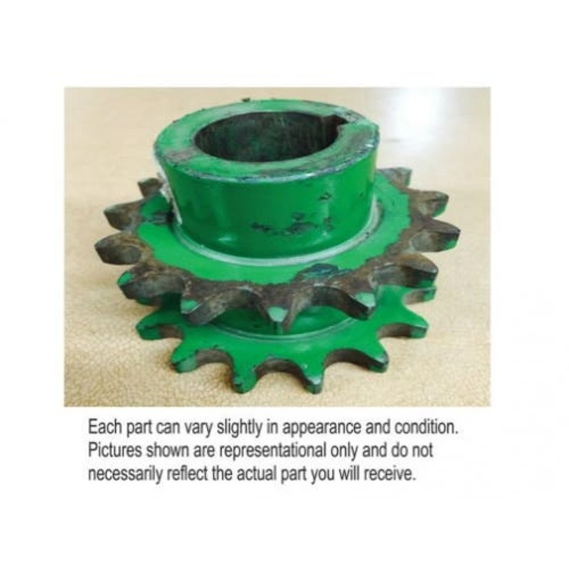 Used Straw Walker And Shoe Drive Sprocket fits John Deere 6600 6601 6602 7701 7700 AH87249