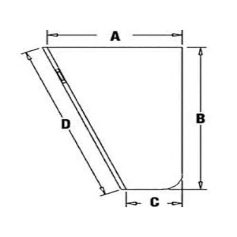 Used Cab Glass fits John Deere CTS 9400 9410 9450 9560 9570 9600 9610 9660 9670 9760 9770 9860 9870 9500 9510 9550 9650 9750 9986 9996 4995 AH168703