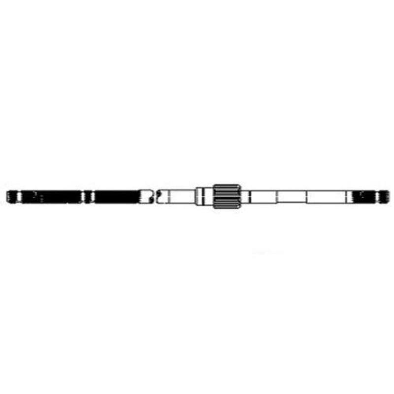 Used Front Feeder House Drive Shaft fits John Deere 9600 9610 9650 AH152939 AH141550